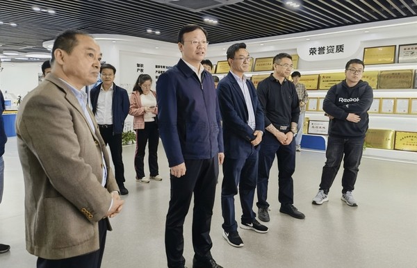 农业农村部信息中心副主任张国庆带队赴海角官网首页登录入口参观调研