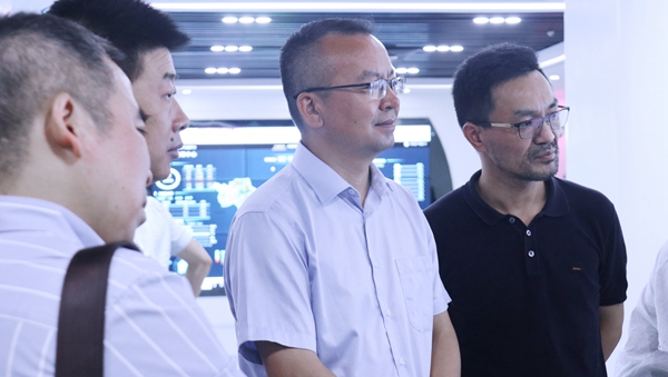 杭州市科技局局长赵喜凯一行莅临海角官网首页登录入口考察调研