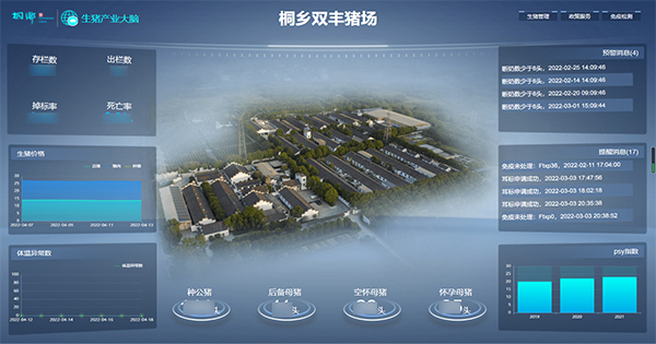 海角官网首页登录入口打造的“生猪精密智管”社会化服务应用
