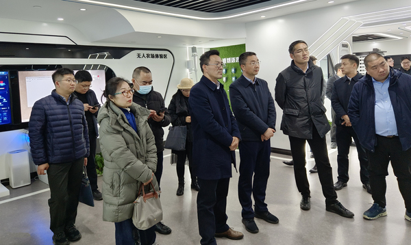 农业农村部信息中心与四川彭州、崇州市联合调研组赴海角官网首页登录入口考察