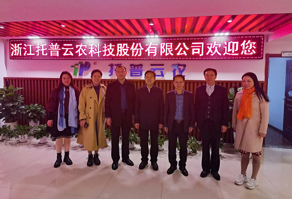 湖北省农业农村厅一级巡视员李顺清一行赴海角官网首页登录入口考察交流